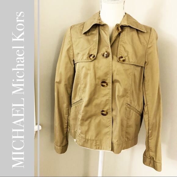 MICHAEL Michael Kors Khaki Jacket - Picture 1 of 8